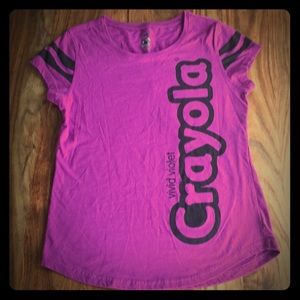 Crayola 🖍 purple shirt
